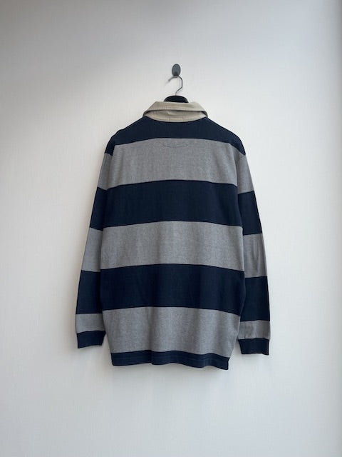 Gant Grey and Navy Rugby Shirt