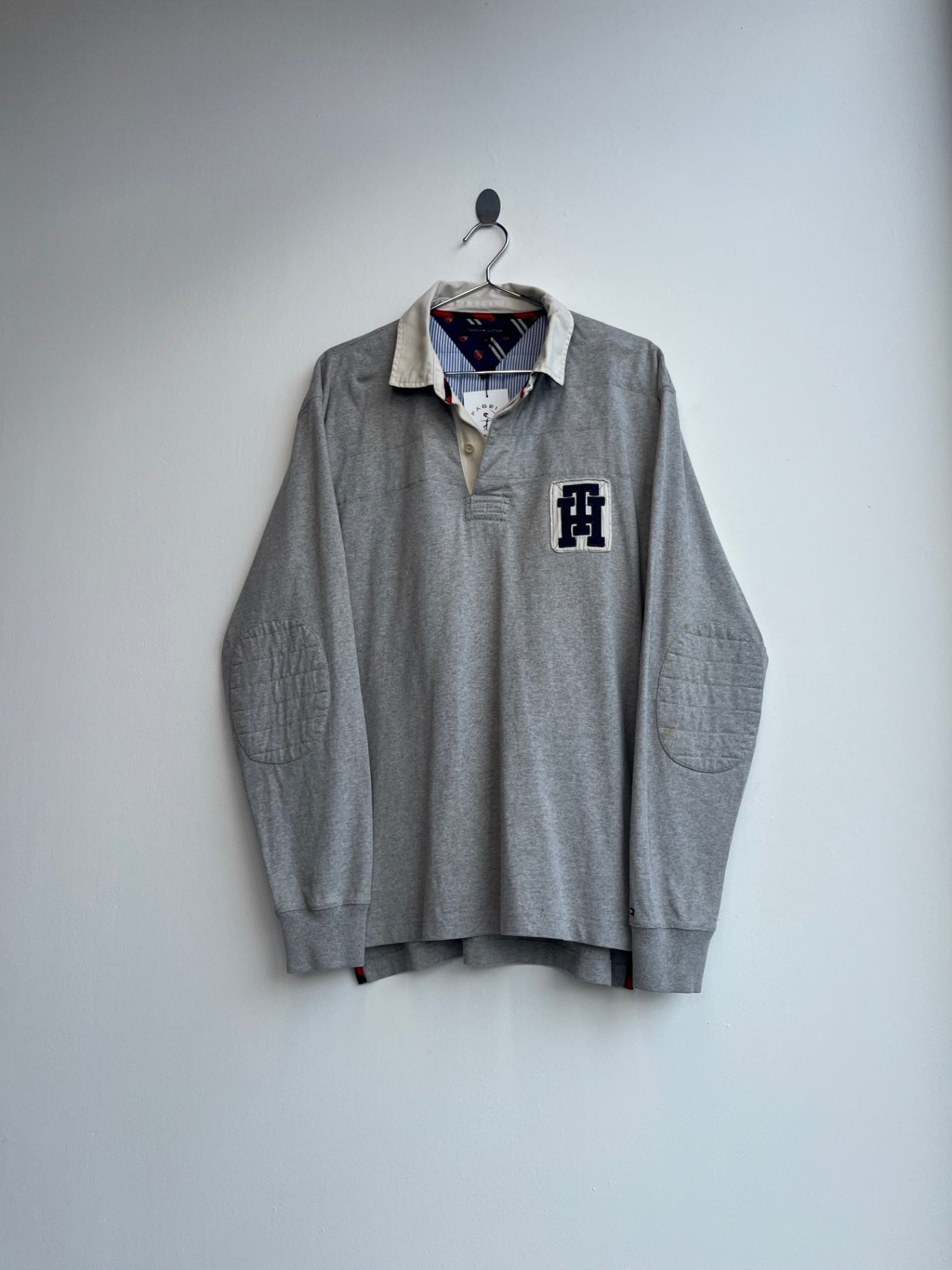 Tommy Hilfiger Grey Rugby Shirt