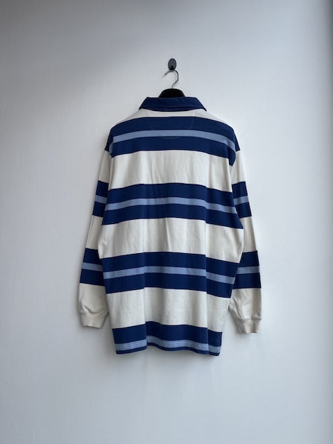 Gant Blue Striped Rugby Shirt