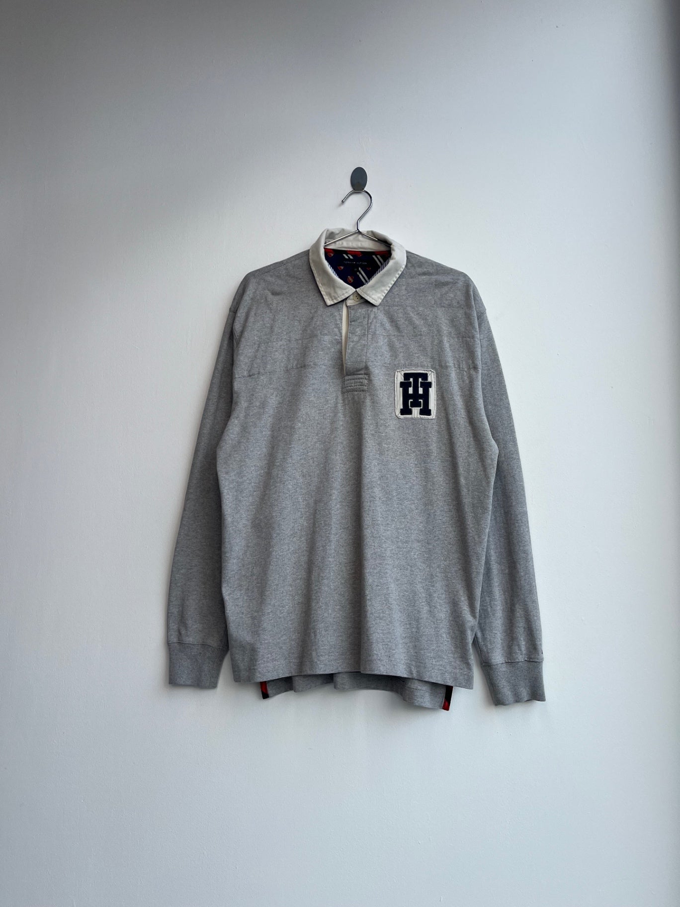 Tommy Hilfiger Grey Rugby Shirt