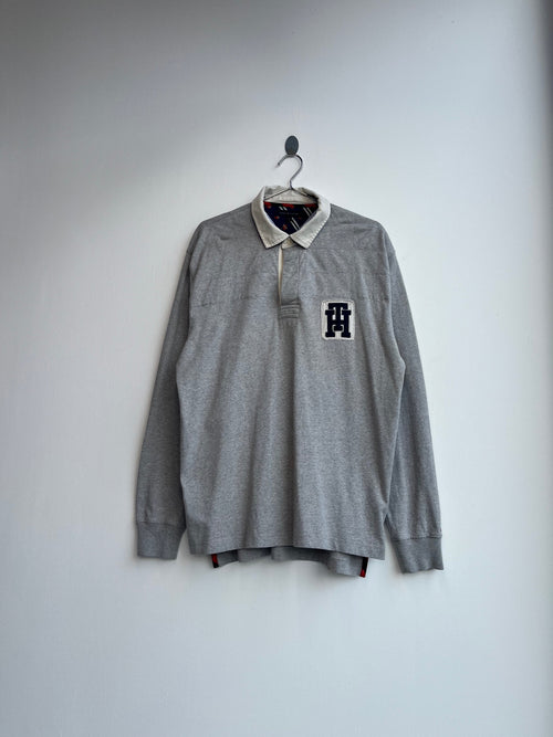 Tommy Hilfiger Grey Rugby Shirt