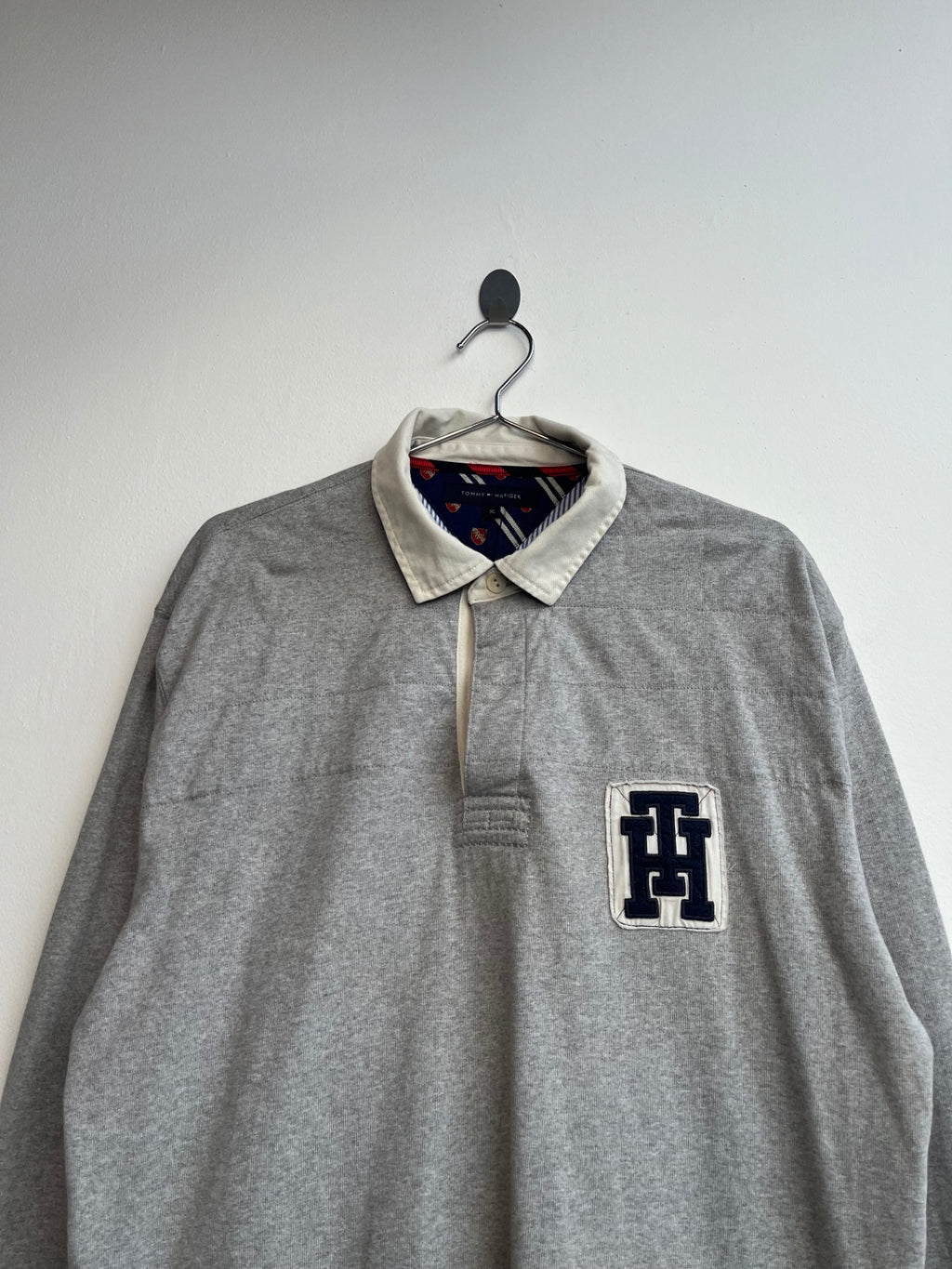 Tommy Hilfiger Grey Rugby Shirt