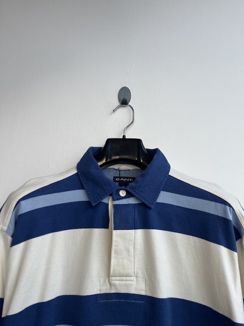 Gant Blue Striped Rugby Shirt
