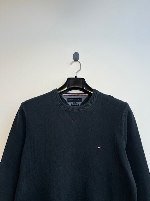 Tommy Hilfiger Charcoal Knit Crewneck