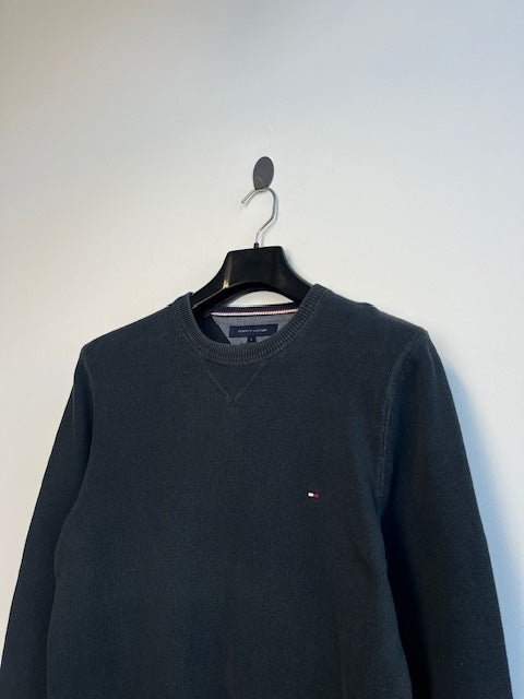 Tommy Hilfiger Charcoal Knit Crewneck