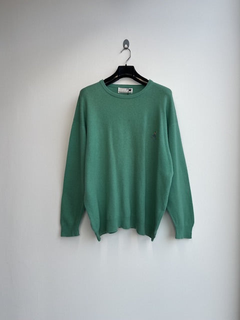 Pringle Green Knit Crewneck