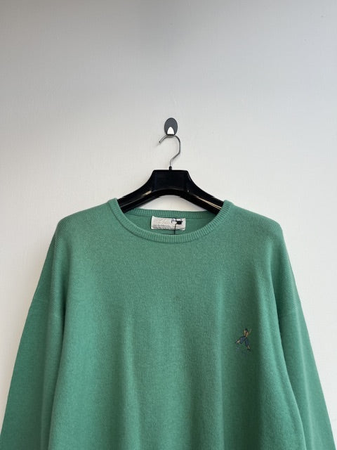 Pringle Green Knit Crewneck