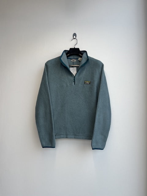 L.L Bean Teal Quarter Zip