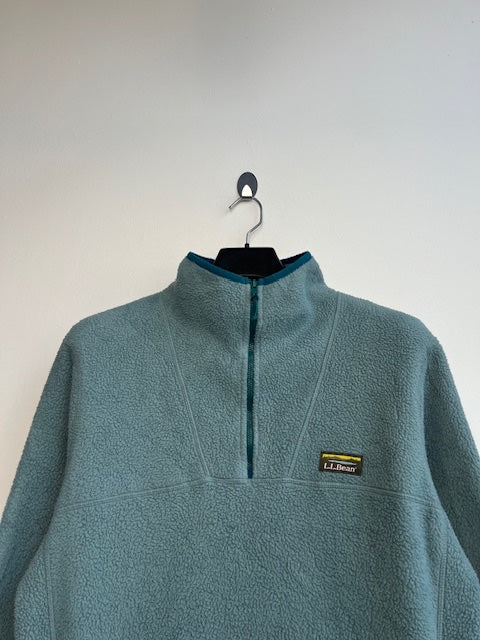 L.L Bean Teal Quarter Zip
