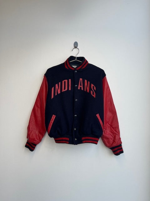 Indians Varsity Bomber Jacket