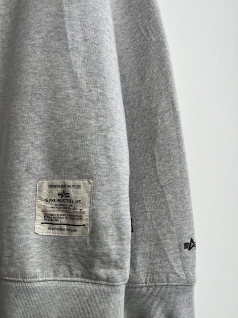 Alpha Industries Grey Crewneck