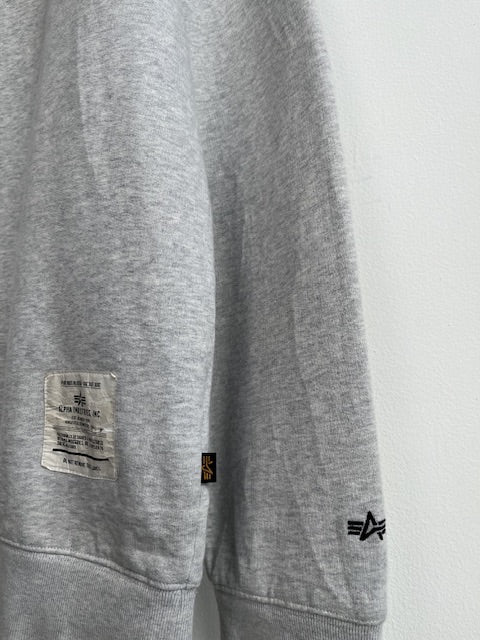 Alpha Industries Grey Crewneck