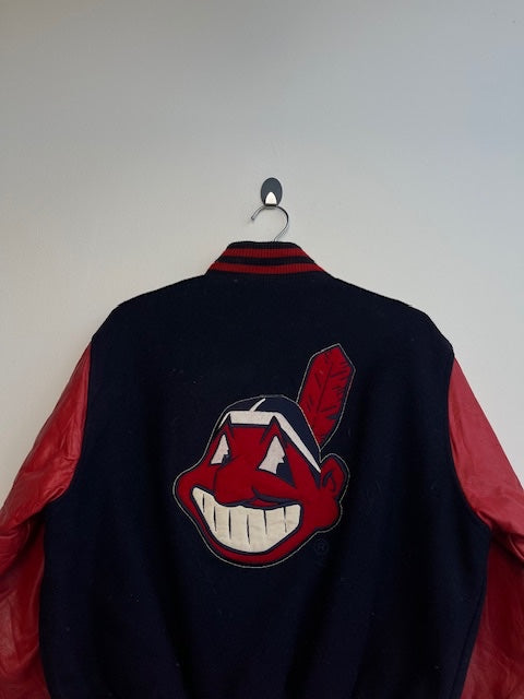 Indians Varsity Bomber Jacket