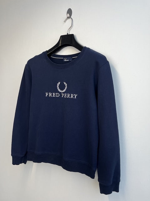 Fred Perry Navy Crewneck