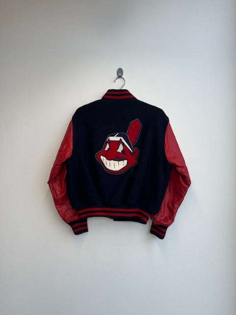 Indians Varsity Bomber Jacket