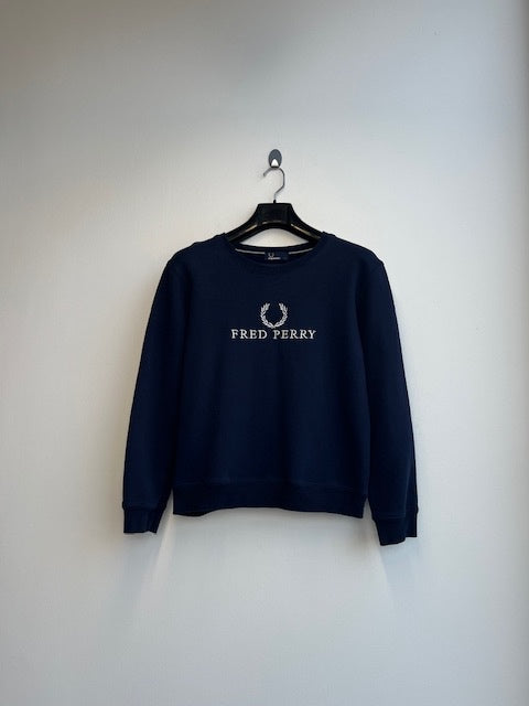 Fred Perry Navy Crewneck