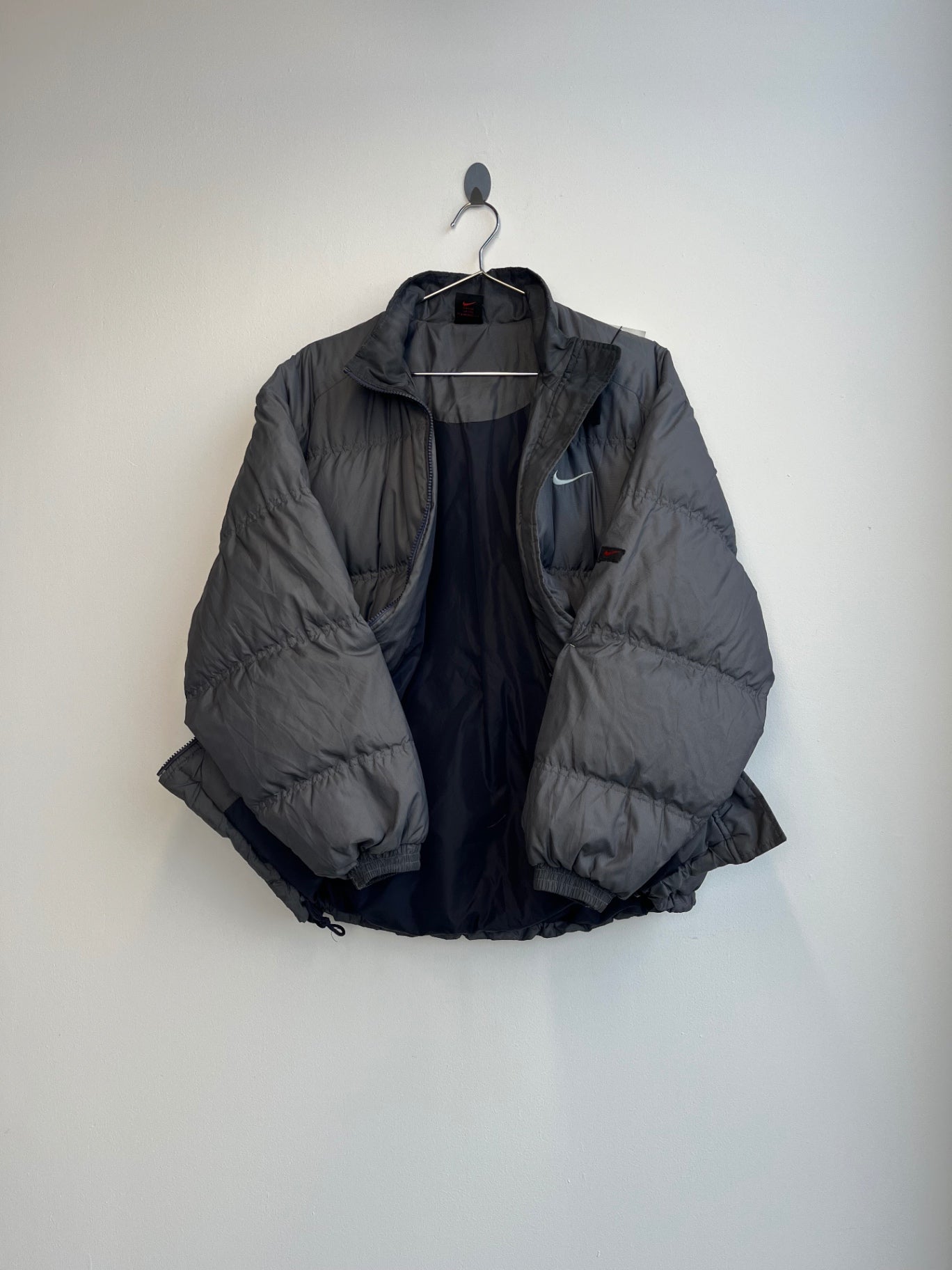 Nike Grey Puffer Jacket