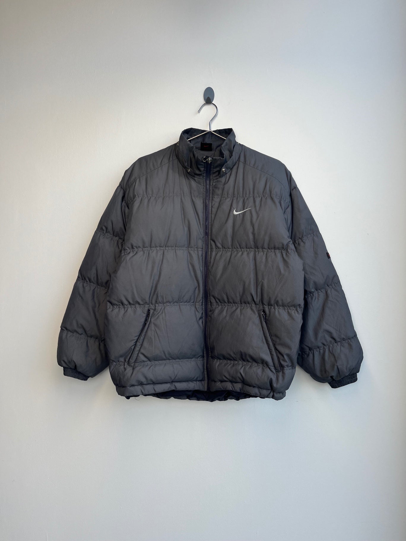 Nike Grey Puffer Jacket