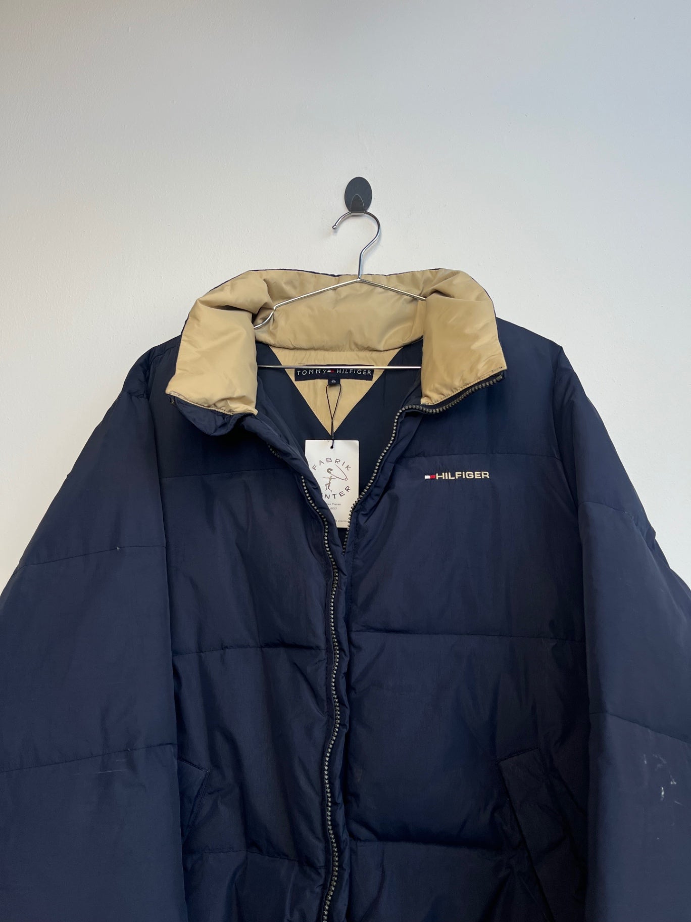 Tommy Hilfiger Navy Puffer Jacket