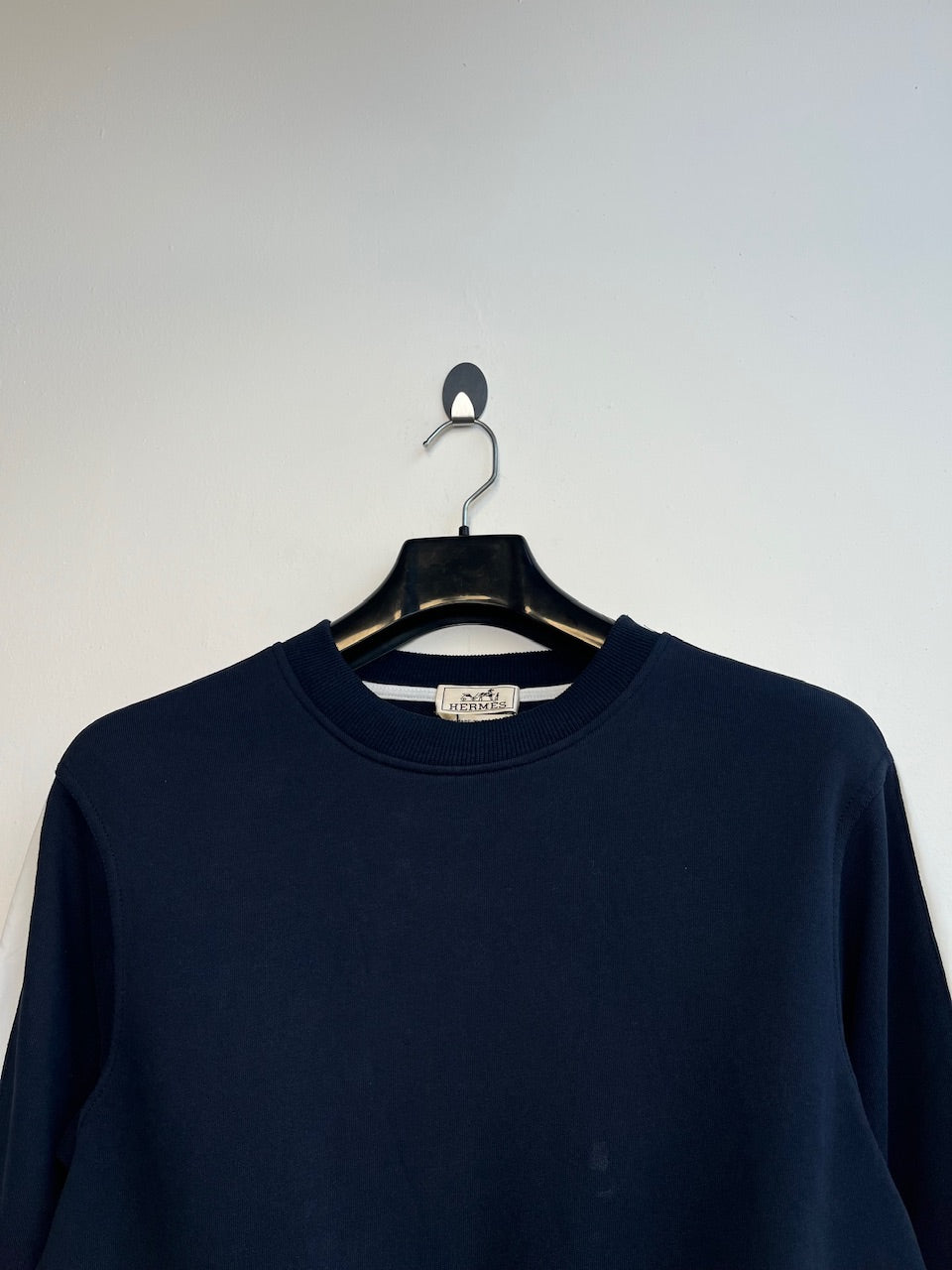 Hermes Navy Crewneck