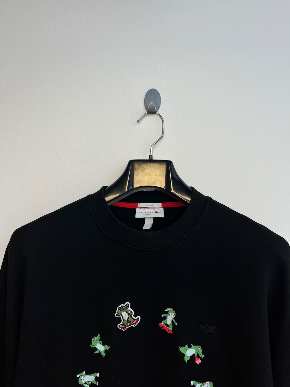 Lacoste Black Crewneck