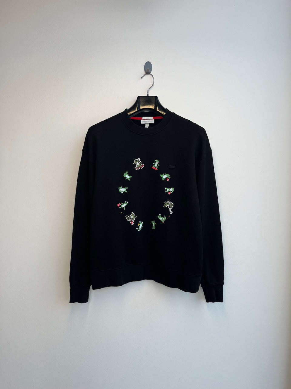 Lacoste Black Crewneck