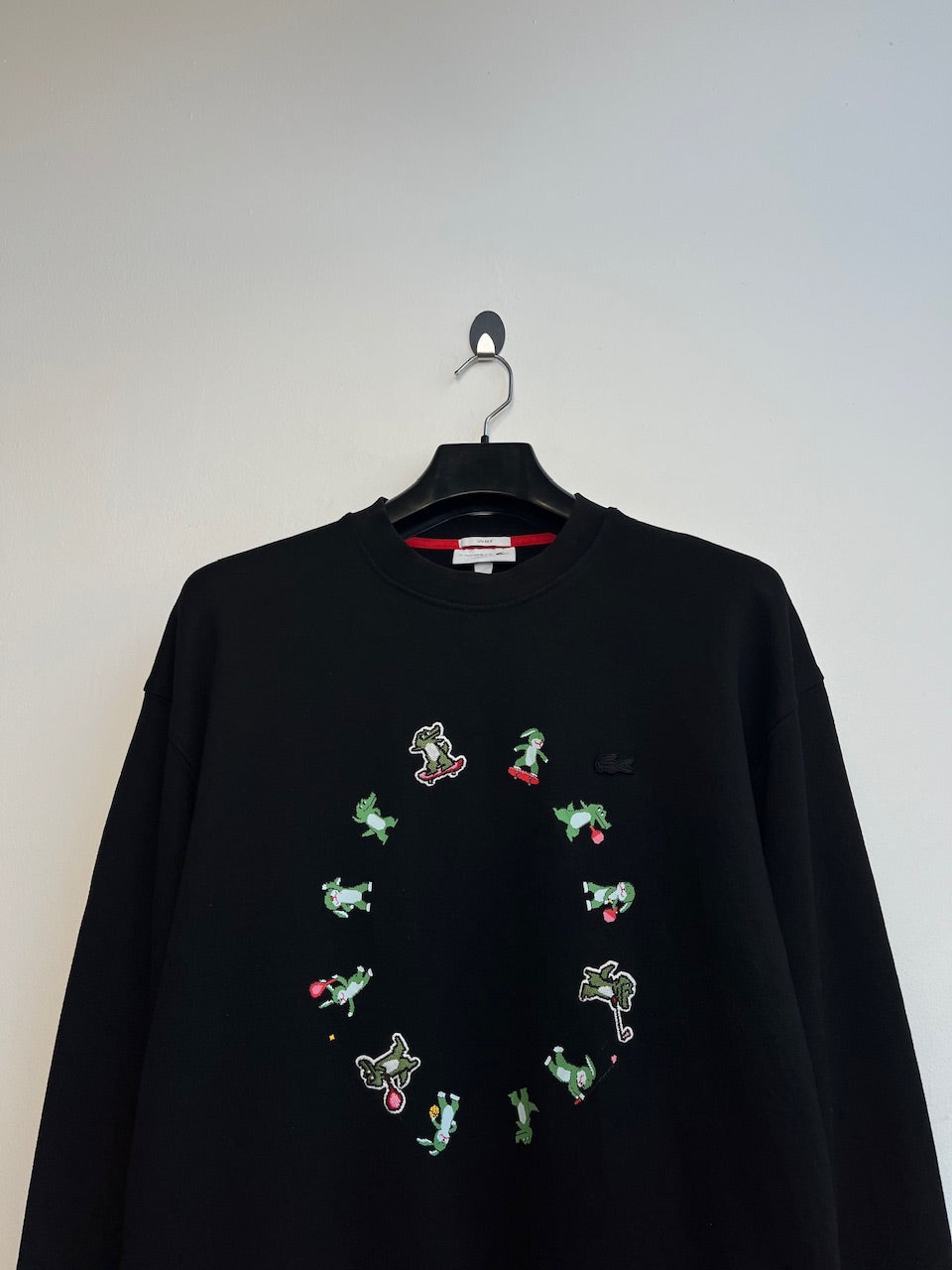 Lacoste Black Crewneck