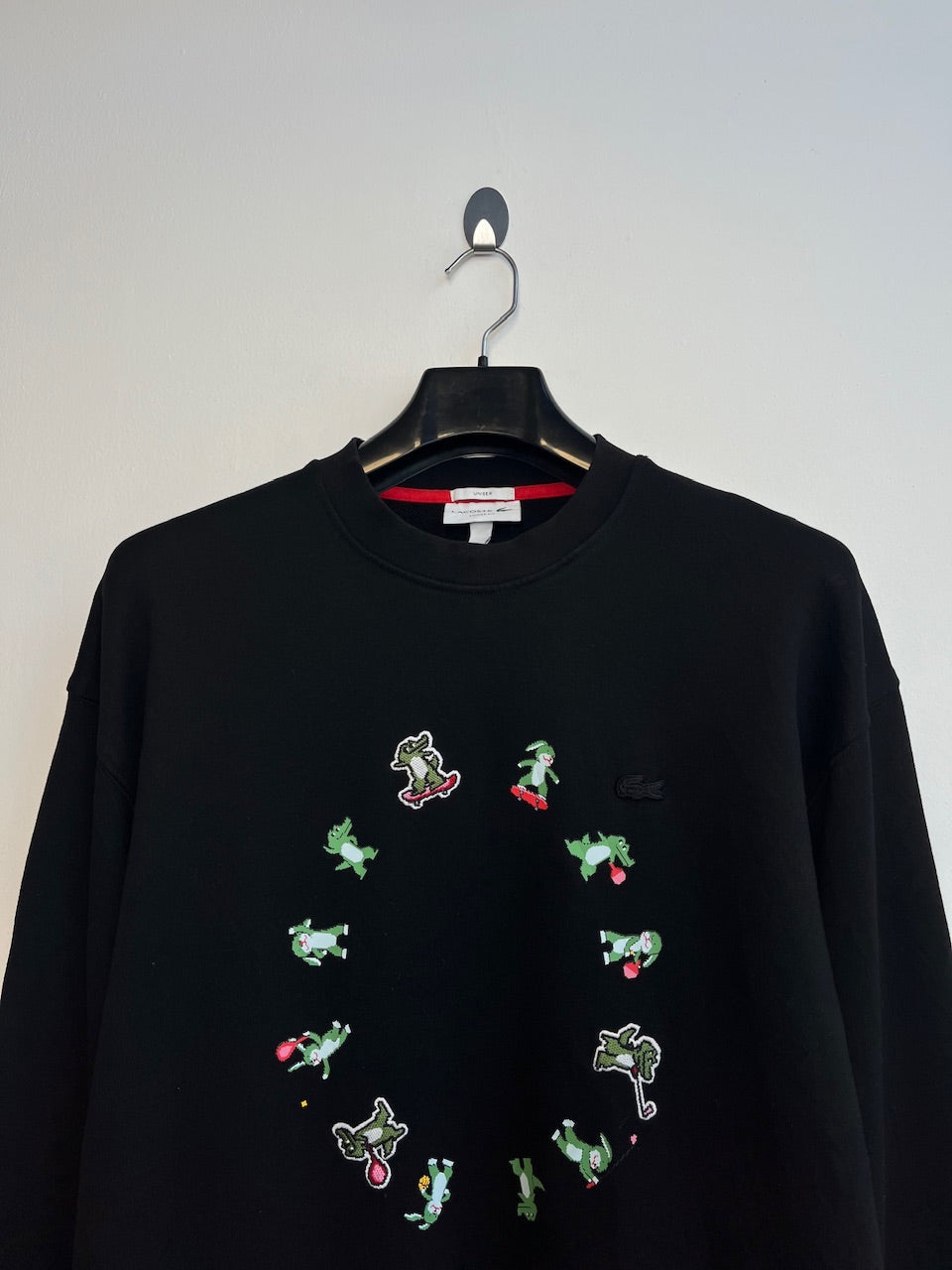 Lacoste Black Crewneck