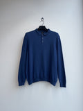 Hugo Boss Blue Wool Sweater