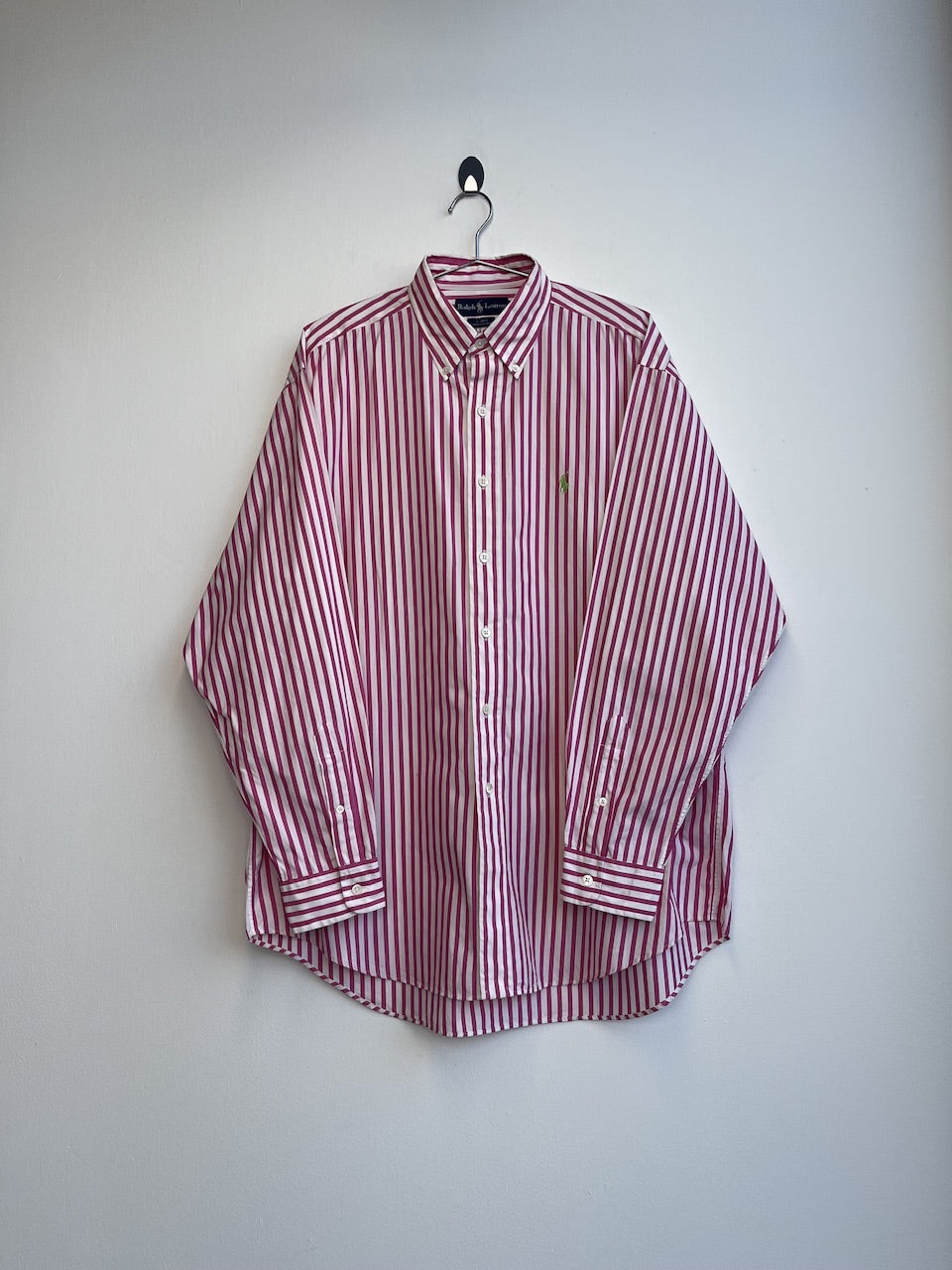 Ralph Lauren Blake Pink and White Shirt