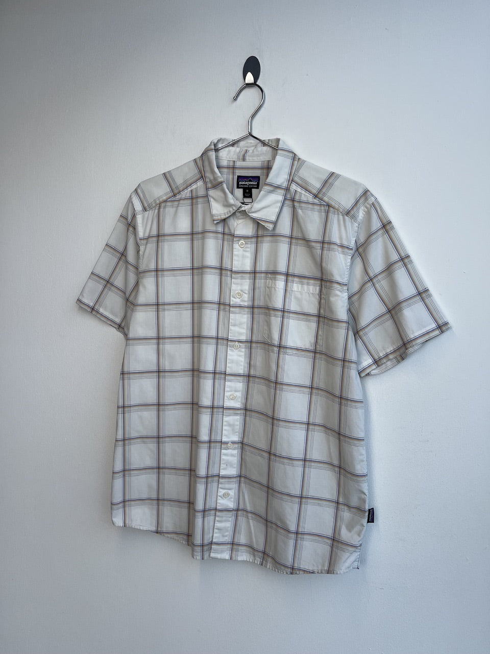 Patagonia Beige Checkered Shirt
