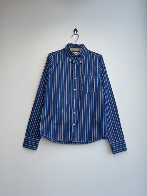 Christian Dior Blue Striped Shirt