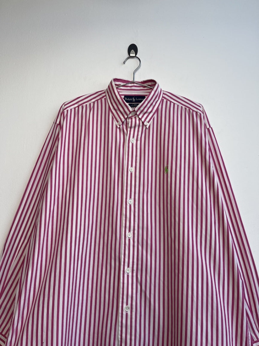Polo Ralph Lauren Pink Striped Shirt