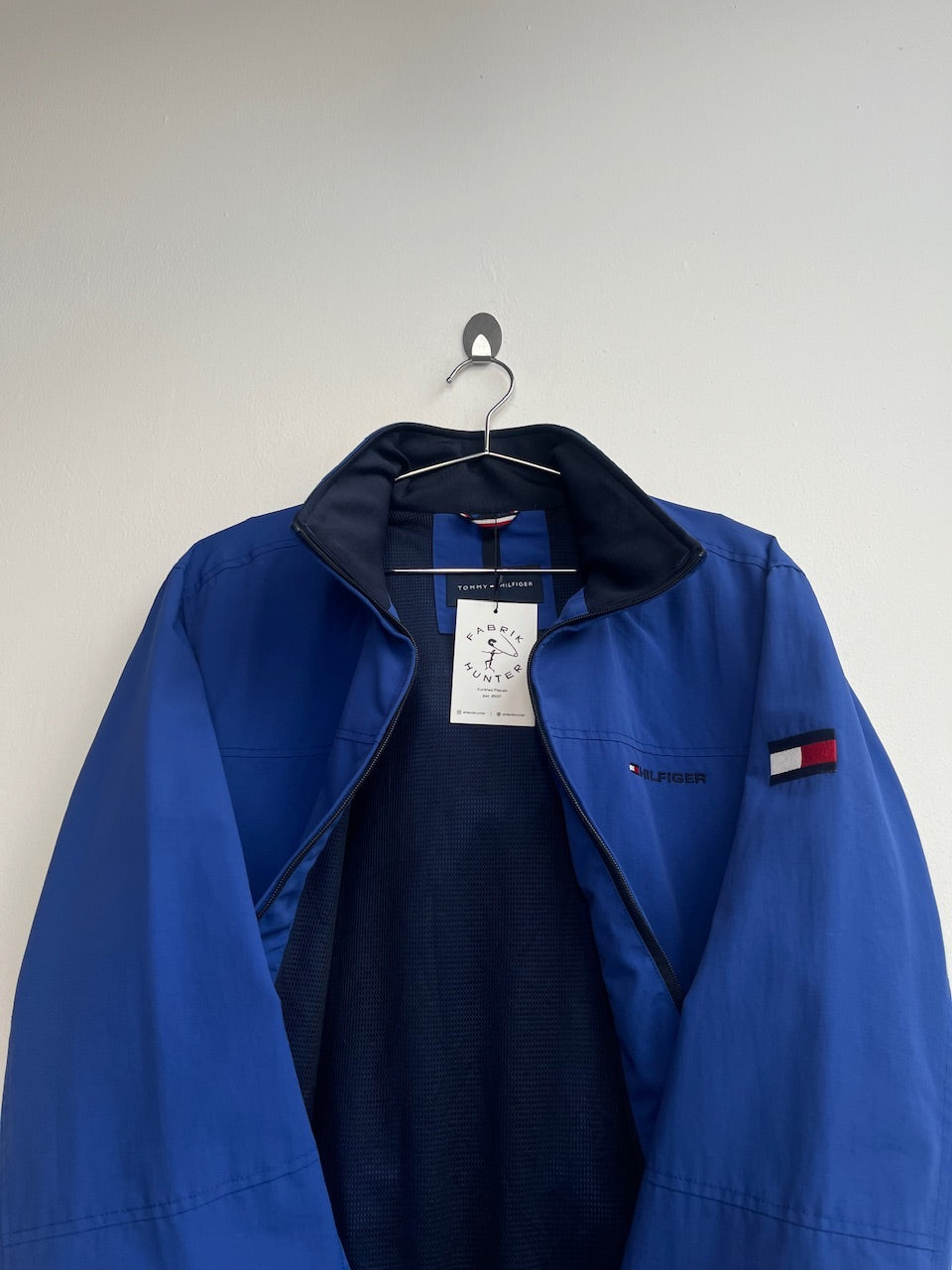 Tommy Hilfiger Blue Zip Up Jacket