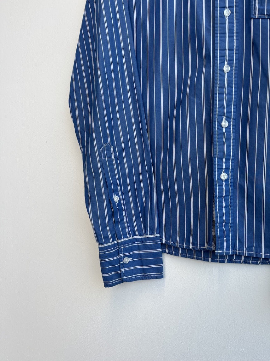 Christian Dior Blue Striped Shirt