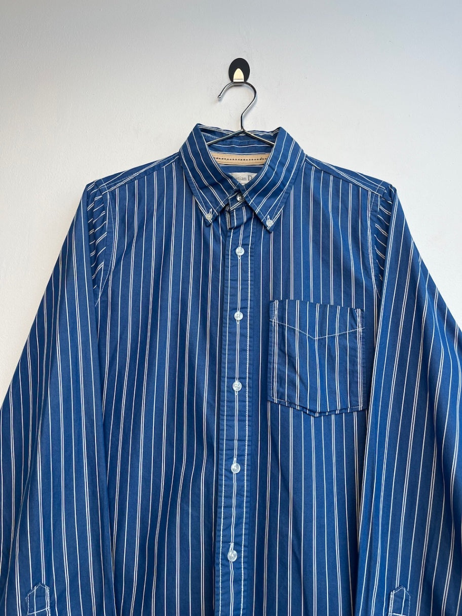 Christian Dior Blue Striped Shirt