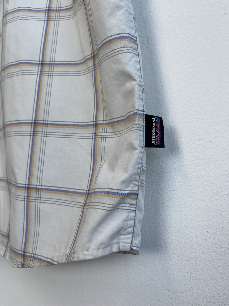 Patagonia Beige Checkered Shirt