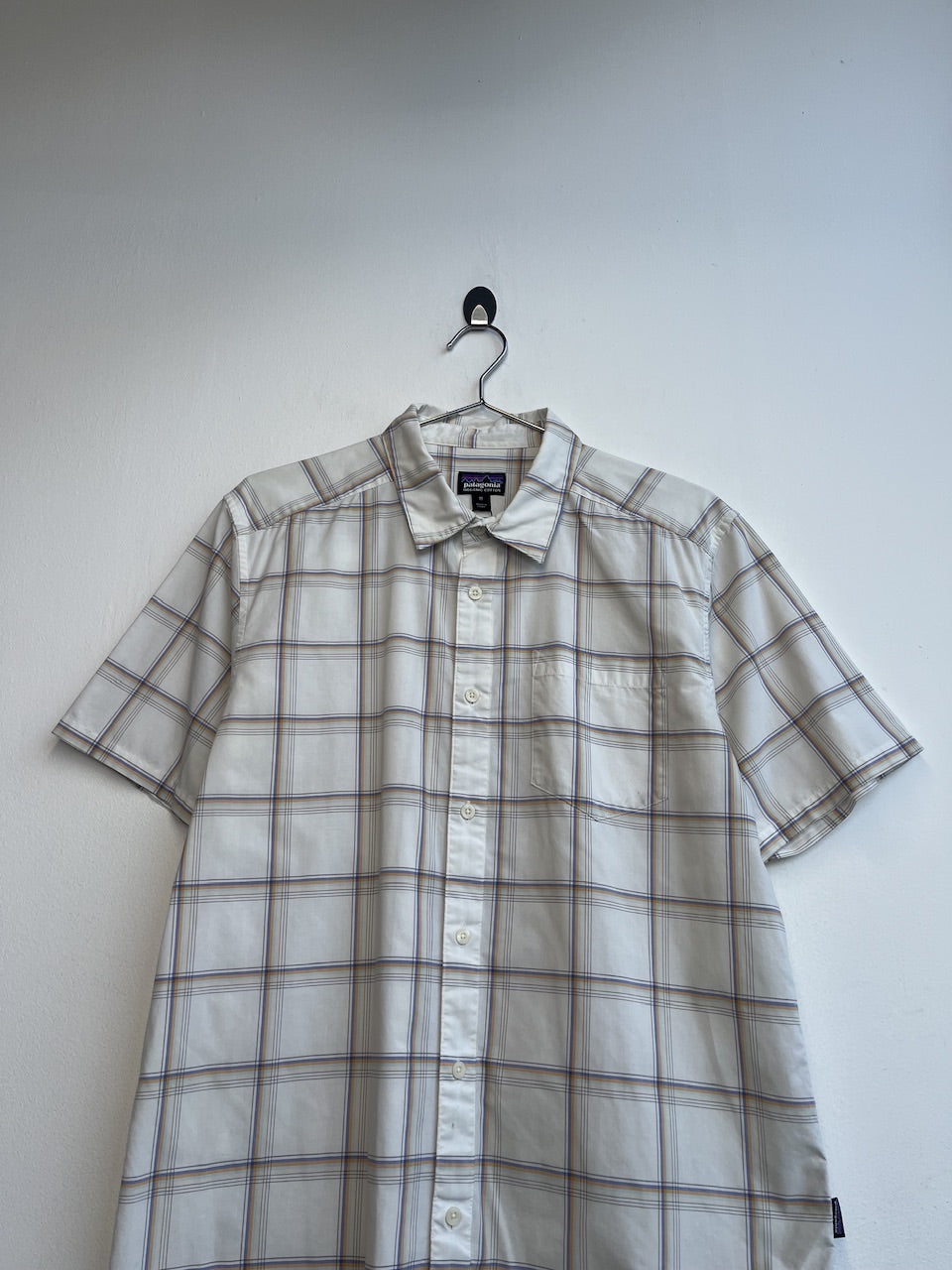 Patagonia Beige Checkered Shirt