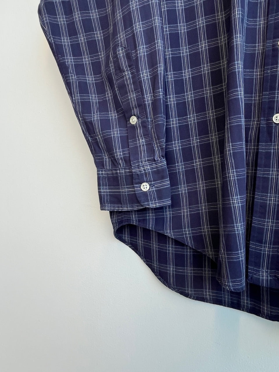 Ralph Lauren Checkered Navy Blake Shirt