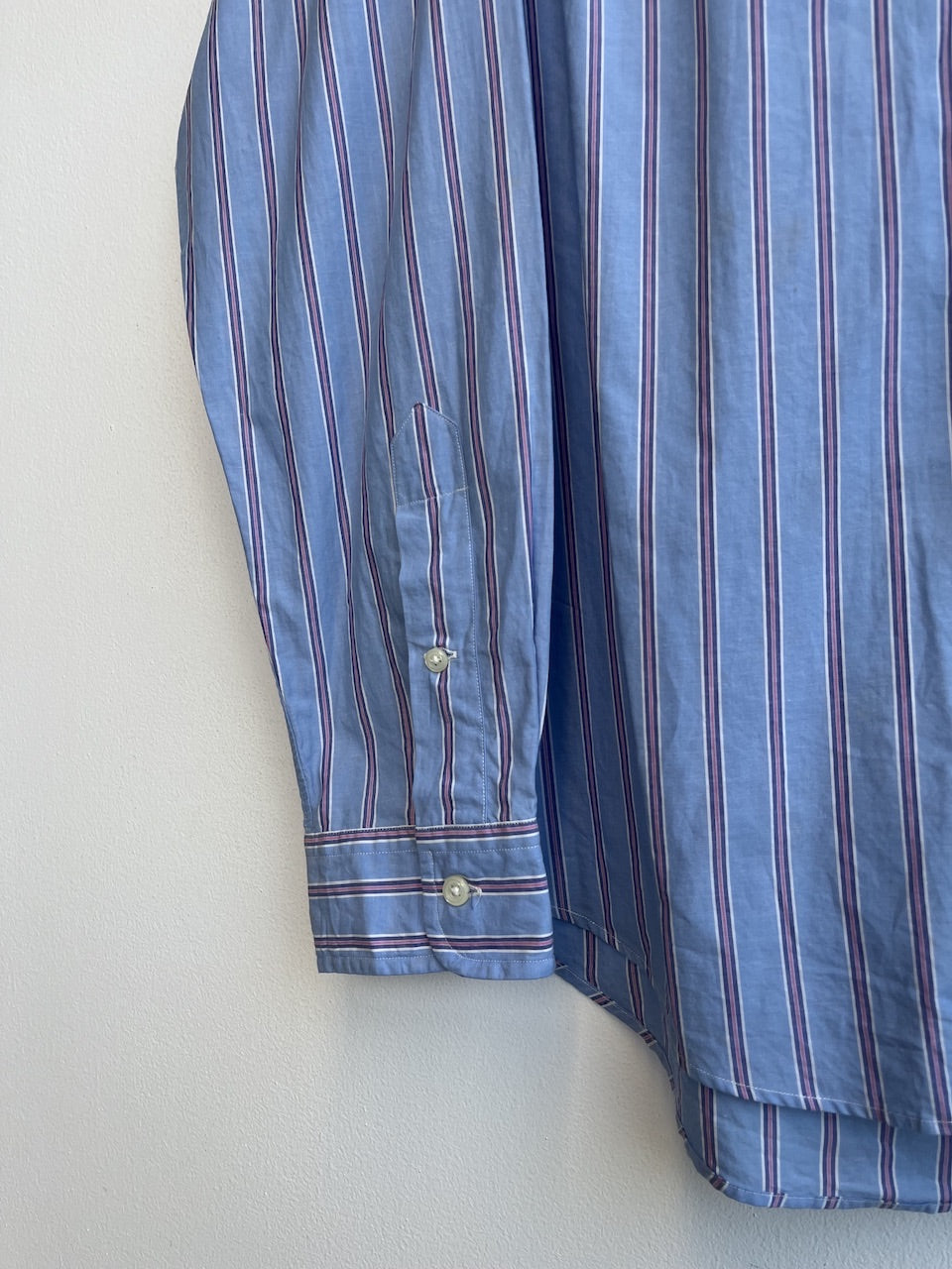 Ralph Lauren Blue and Pink Striped Shirt