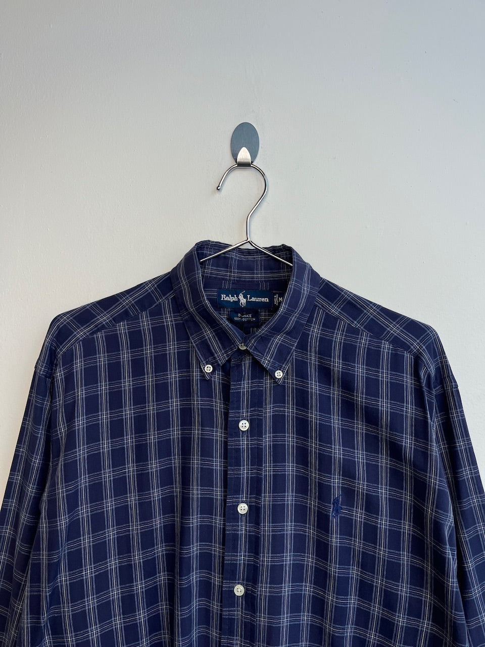 Ralph Lauren Checkered Navy Blake Shirt
