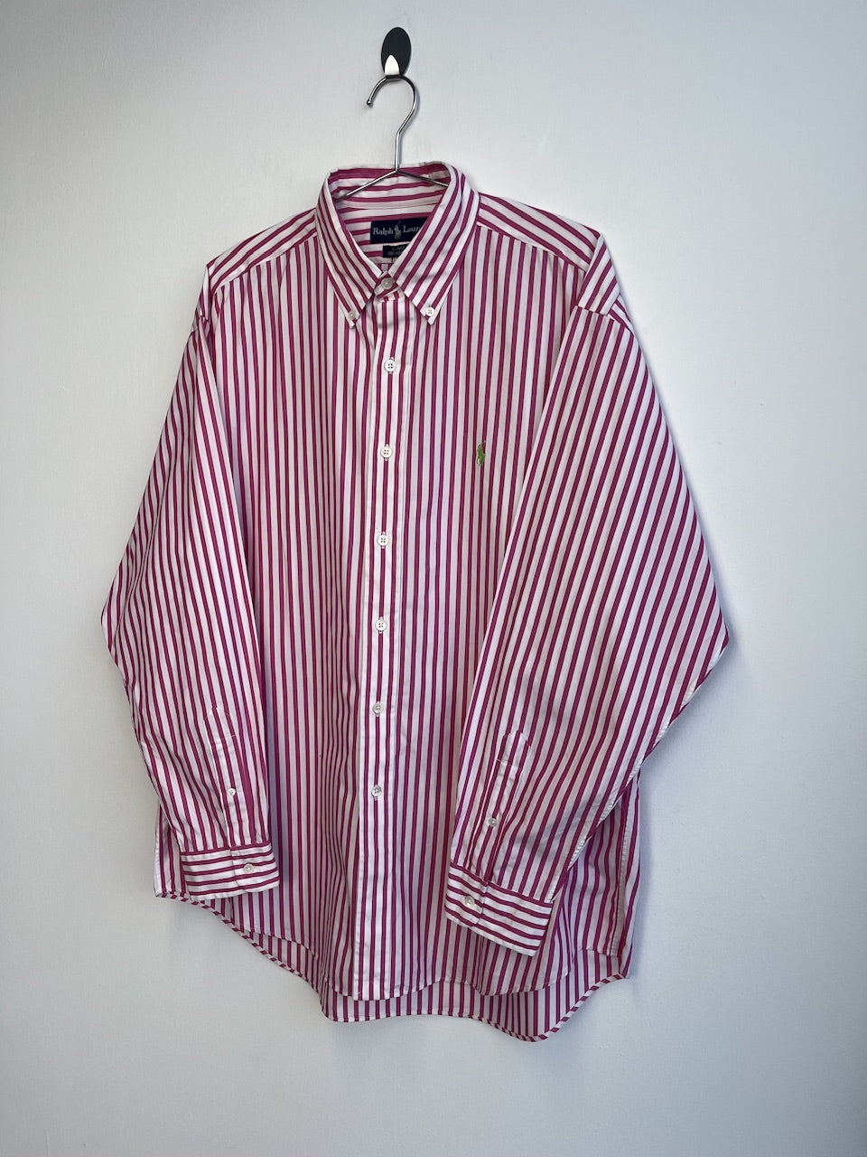 Ralph Lauren Blake Pink and White Shirt