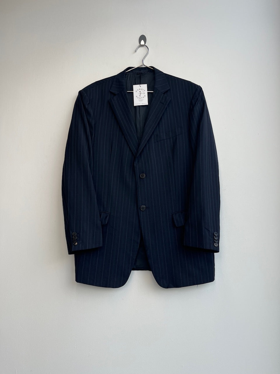 Zegna Navy Striped Blazer