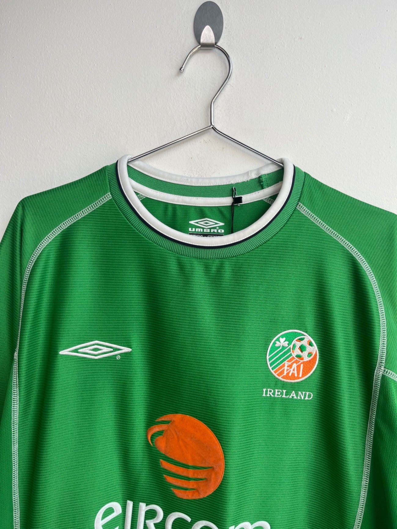 Umbro Republic of Ireland Home Shirt 02/03