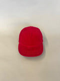 Red Corduroy Cap
