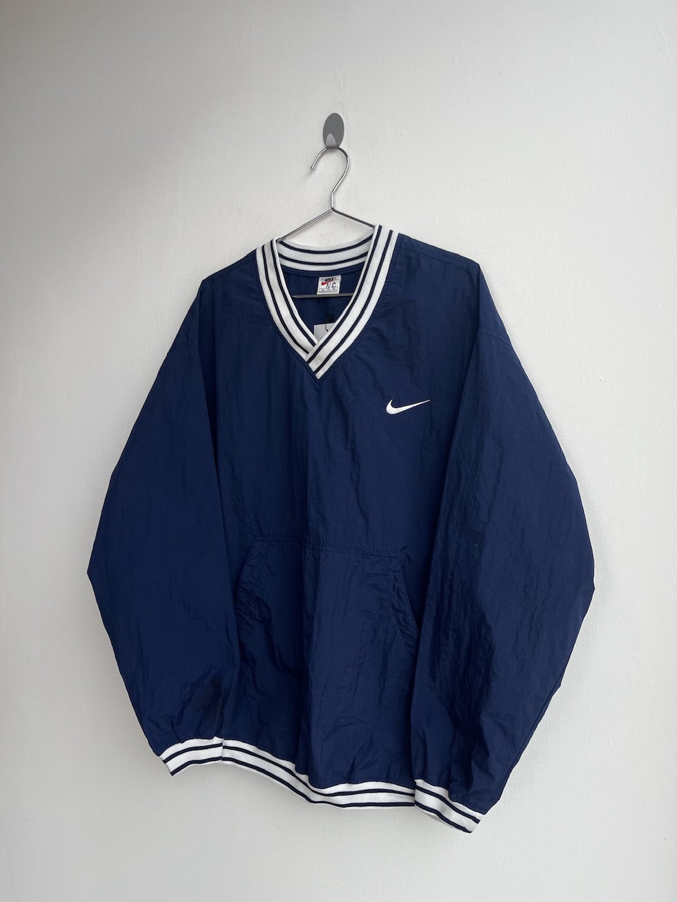 Vintage Nike V-Neck Windbreaker