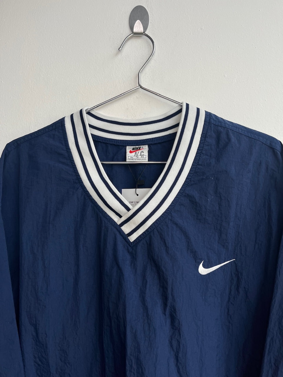 Vintage Nike V-Neck Windbreaker