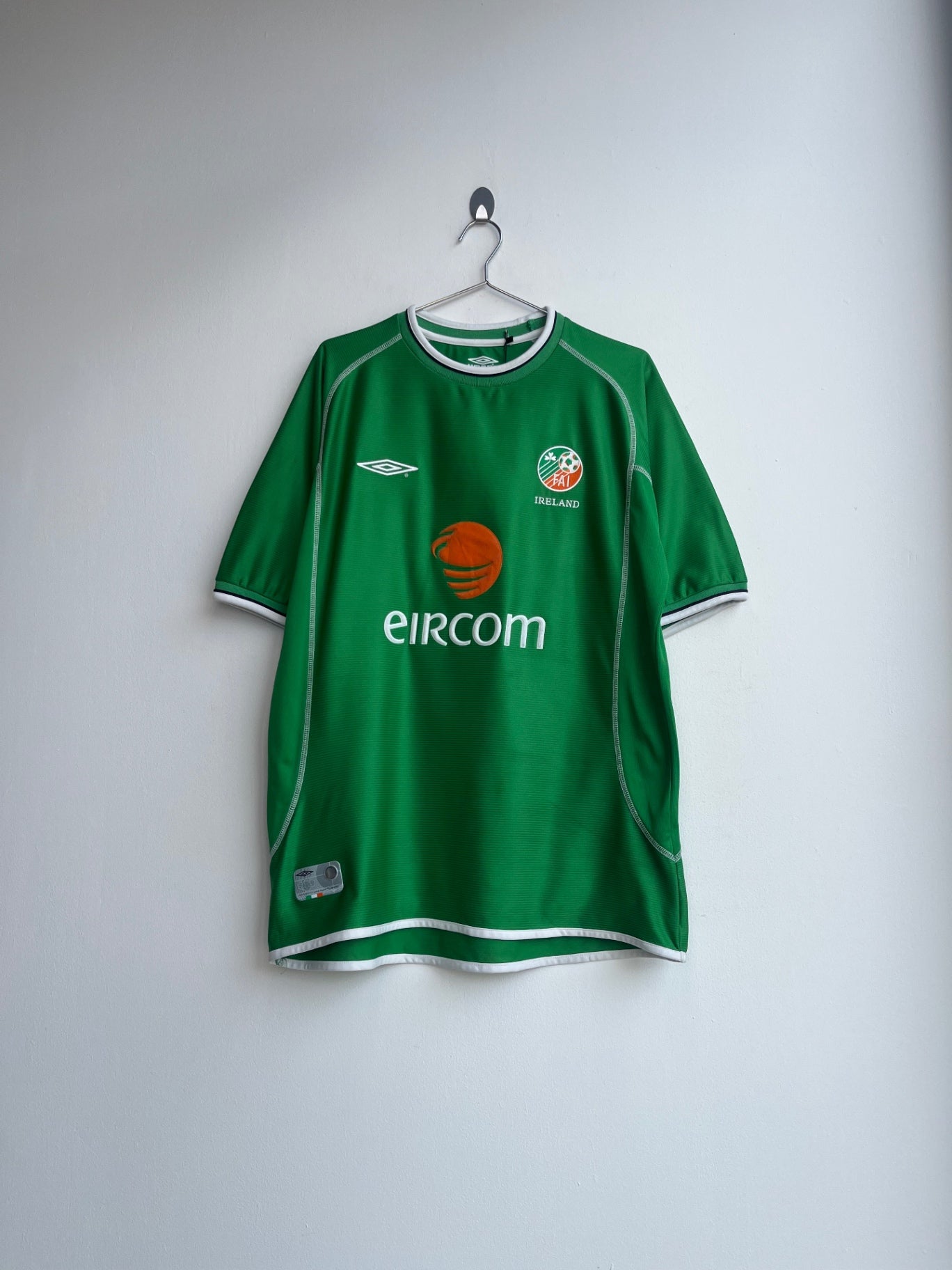Umbro Republic of Ireland Home Shirt 02/03