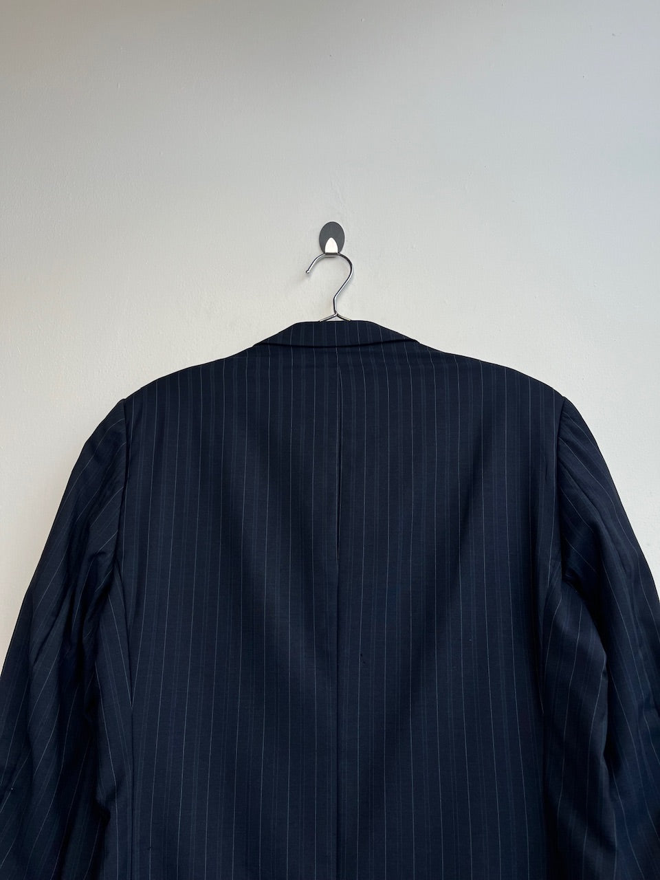 Zegna Navy Striped Blazer