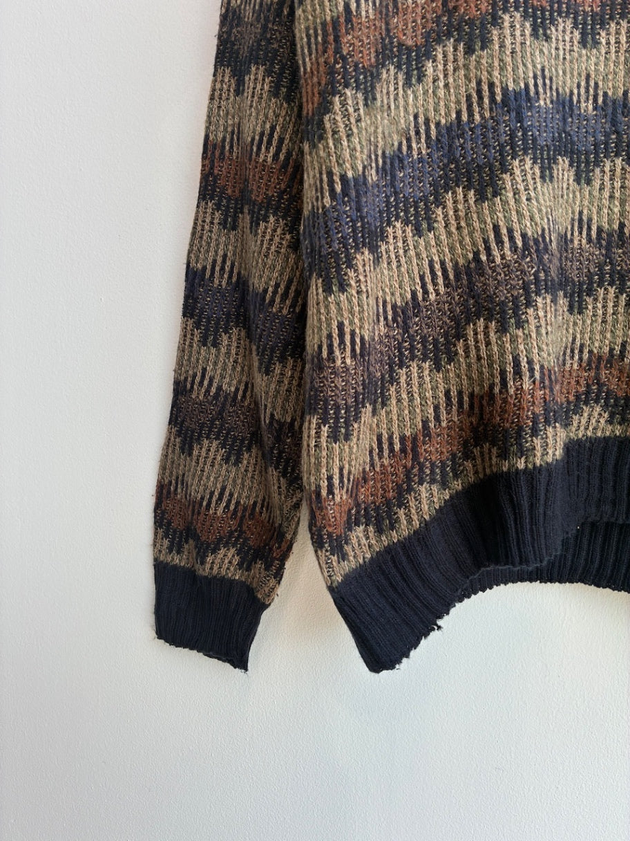 Vintage Zig Zag Knit